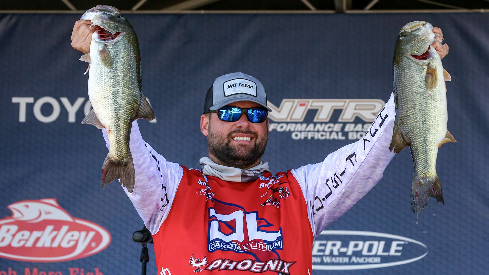 Brock Mosley continued his impressive run with the dayâs biggest bag of 16-15, which was bolstered by a 5-0 and another close to it. Mosley was chasing his fourth Top 10 of the season, which included runner-up finishes at the Sabine River and Pickwick Lake.