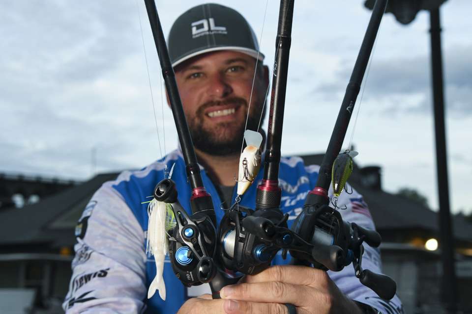 <b>Brock Mosley (47-7; 8th)</b><br>
A duo of square bill crankbaits and a bladed jig were the weapons of choice for Brock Mosley. 
