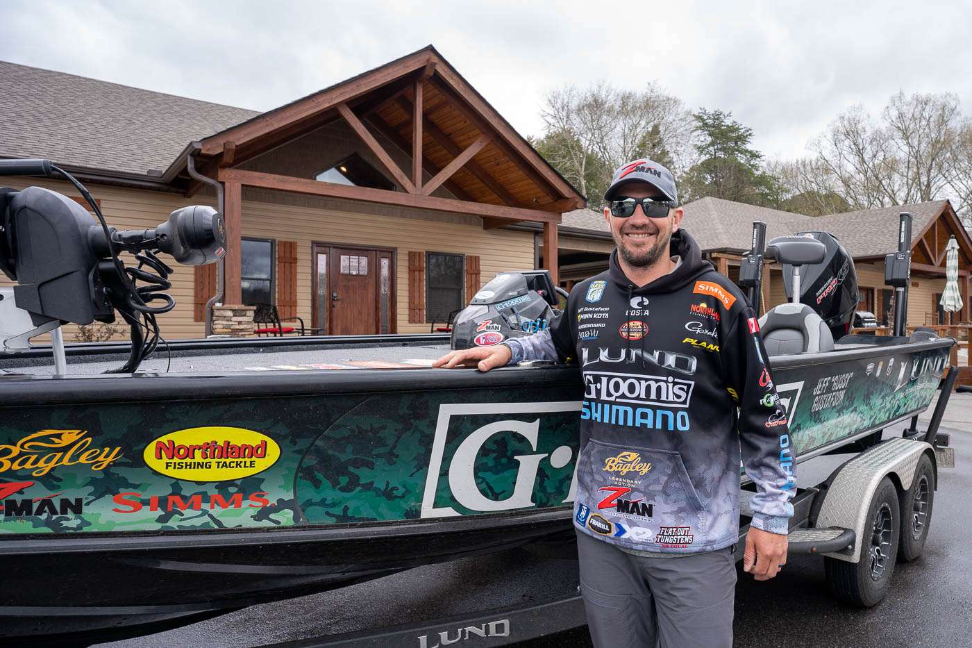 During one of the delayed days at the Bassmaster Elite at Pickwick Lake, Jeff Gustafson was kind enough to give us a tour of his boat.