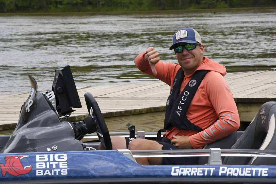 <b>Garrett Paquette:</b> âIt was already tough before the flood. Iâm surprised because I thought all the current with the higher water would get the bite going.â