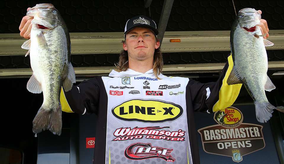 Jim Williamson, 24th place co-angler (13-11)