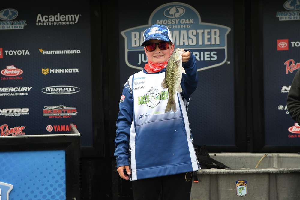 Brayden Rivest and Christopher Volpe, Off the Hook Junior Bassmasters (16th, 1 - 3)