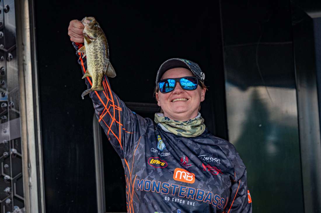 Carrie Cates, co-angler (170th, 0 - 12)
