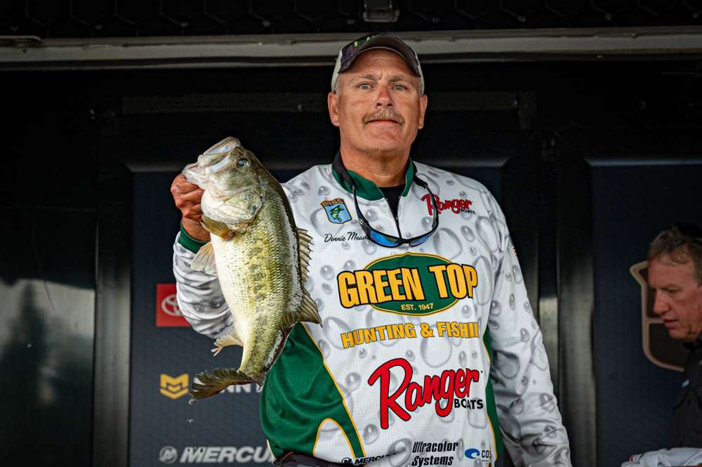 Donnie Meade, 6th place co-angler (16-1)