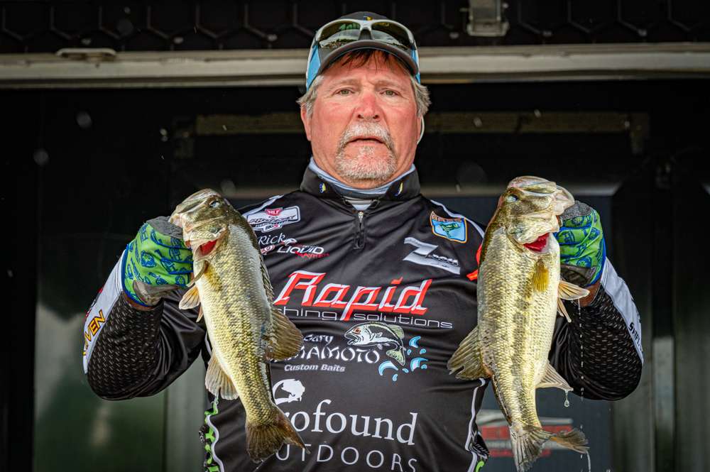Rick Williams Jr., 84th place co-angler (8-9)