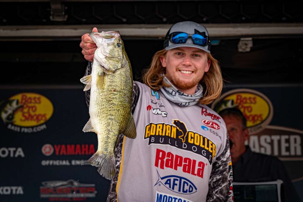 Shane Nelson, 67th place co-angler (9-8)