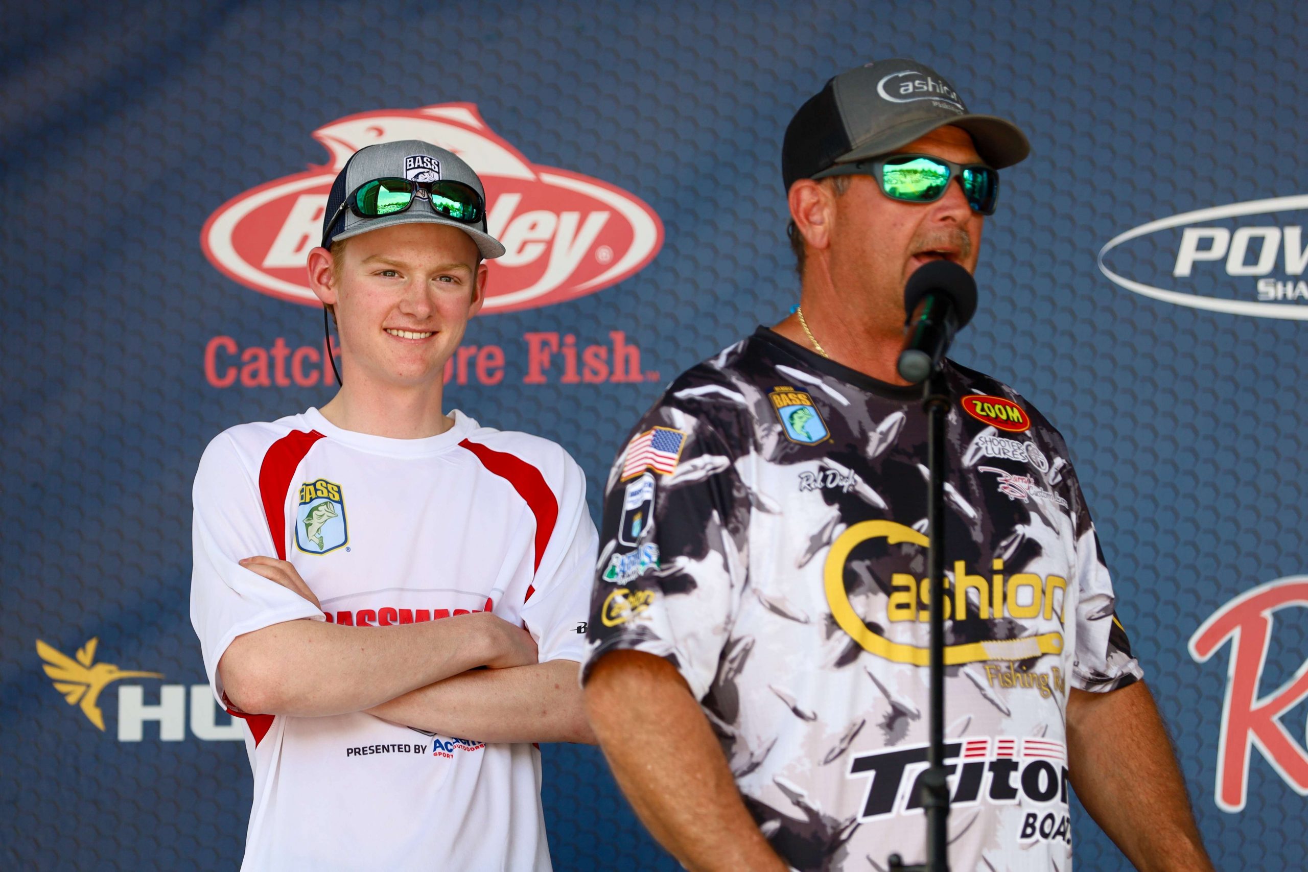 Cole Moulton and Elite Series pro Rob Digh