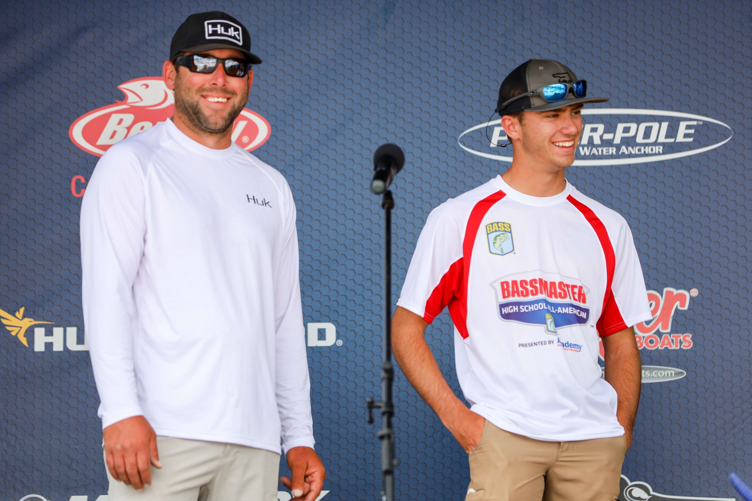 Cole Rountree and Elite Series pro Lee Livesay 