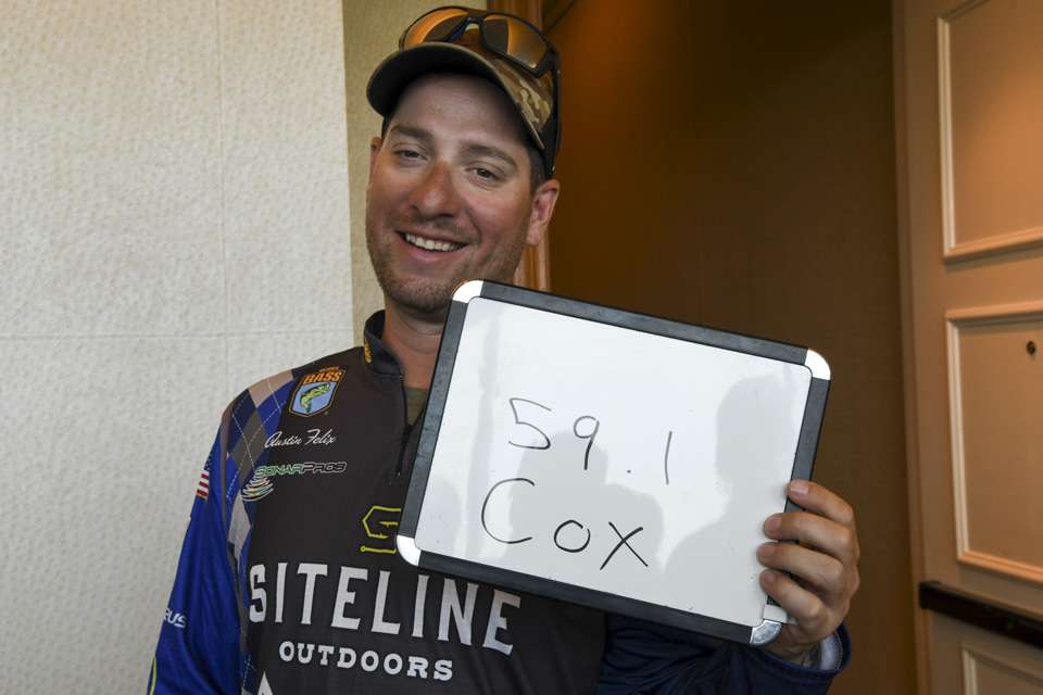 How much will it take to win the 2021 Academy Sports + Outdoors Bassmaster Classic presented by Huk, and who will hoist that blue trophy? Well, we asked some of the Classic competitors, and here are their thoughts. By the way, we didnât allow them to pick themselves. 
<br><br>
Austin Felix thinks it will take just more than 59 pounds to win, and he believes John Cox has the chops to win.