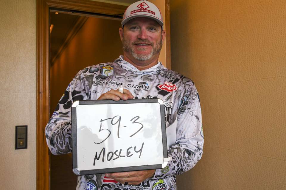 2019 Bassmaster Classic winner Hank Cherry said he thinks Lake Ray Roberts should produce a winning weight of just more than 59 pounds. Brock Mosley is his pick to win.
