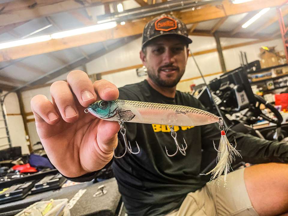 <p>For early morning topwater action, and as alternative to the YUM Boss Pop, Blaylock suggests the classic Heddon Zara Spook. Long casts are its best attribute, and so is the unique walking action that is irresistible to largemouth. <a href=