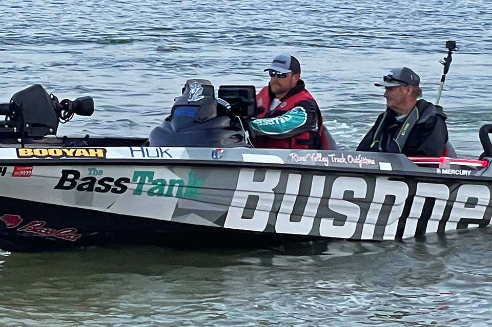 Jones backs out his Bushnell wrapped Bass Cat that become a regular site during the week. Jones contended for the title before finishing third. While heâs down in the Open AOY standings, Jones said his plans include qualifying for the Elite Series and getting back to more Classics.