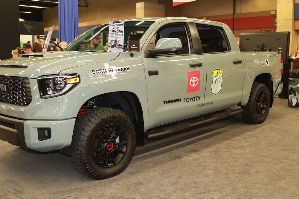 Toyota Tundras pull some of the top bass boats.