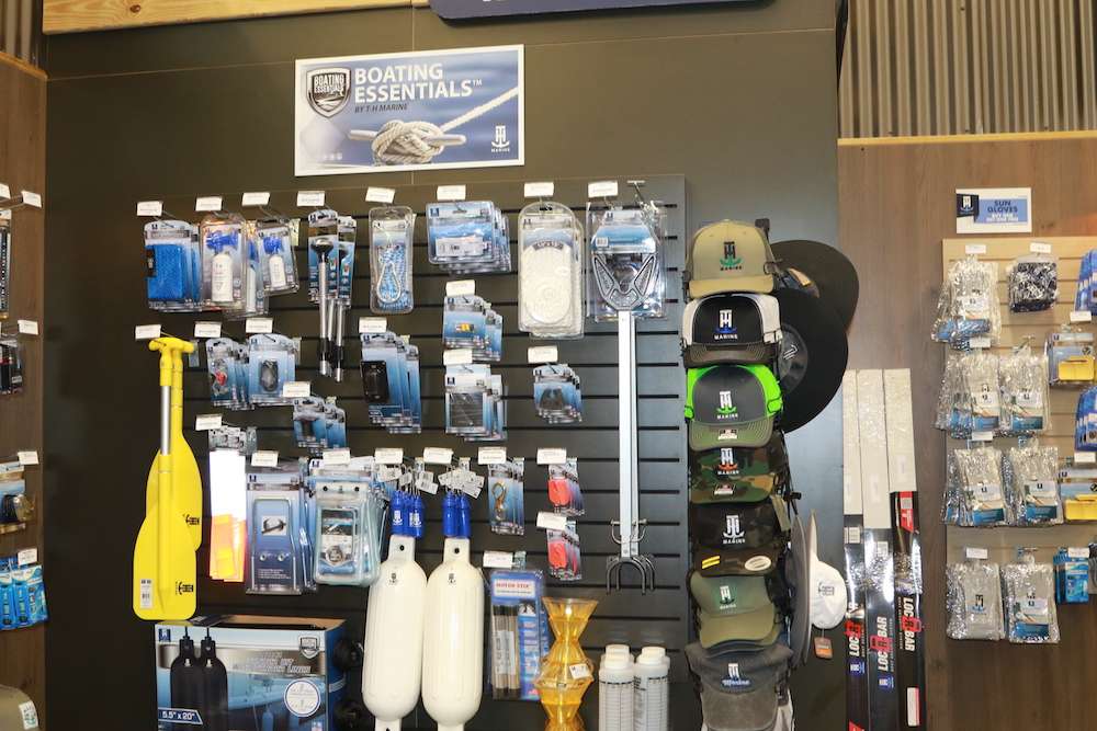  Lots of boating essentials at T-H Marine.