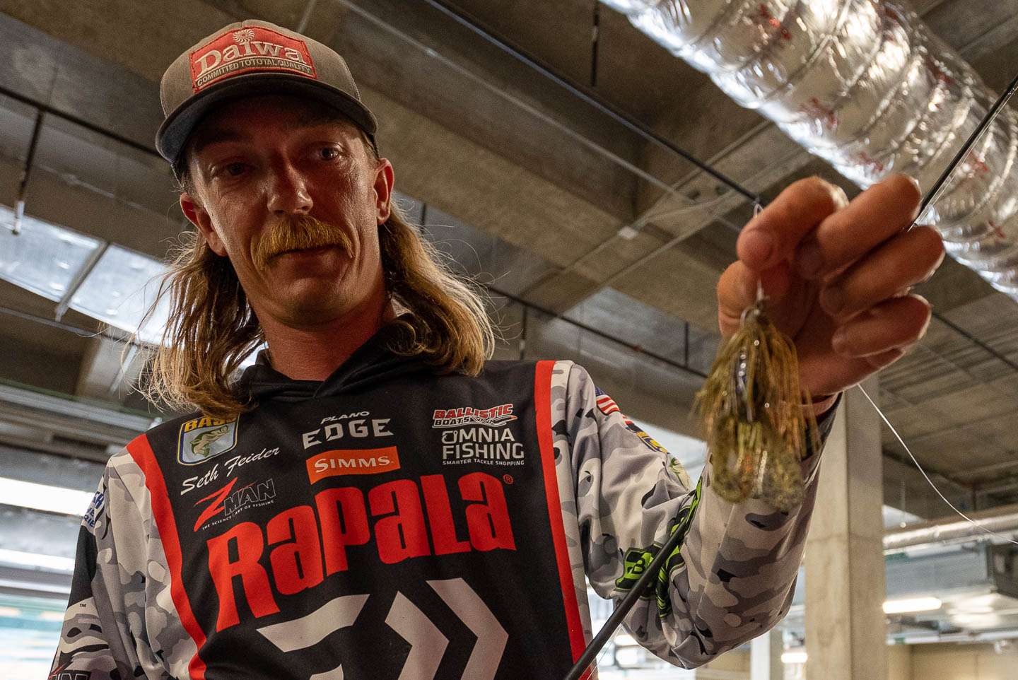 <b>Seth Feider (25th 26-9)</b><br>
Seth Feider used a signature series bait as his primary lure for Ray Roberts. 