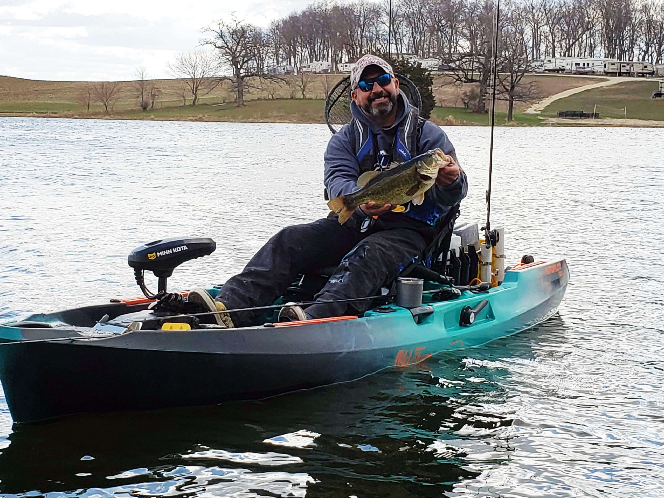 The Old Town Sportsman AutoPilot has changed the game for Cole, and it is his fishing kayak of choice for the 2021 Championship.