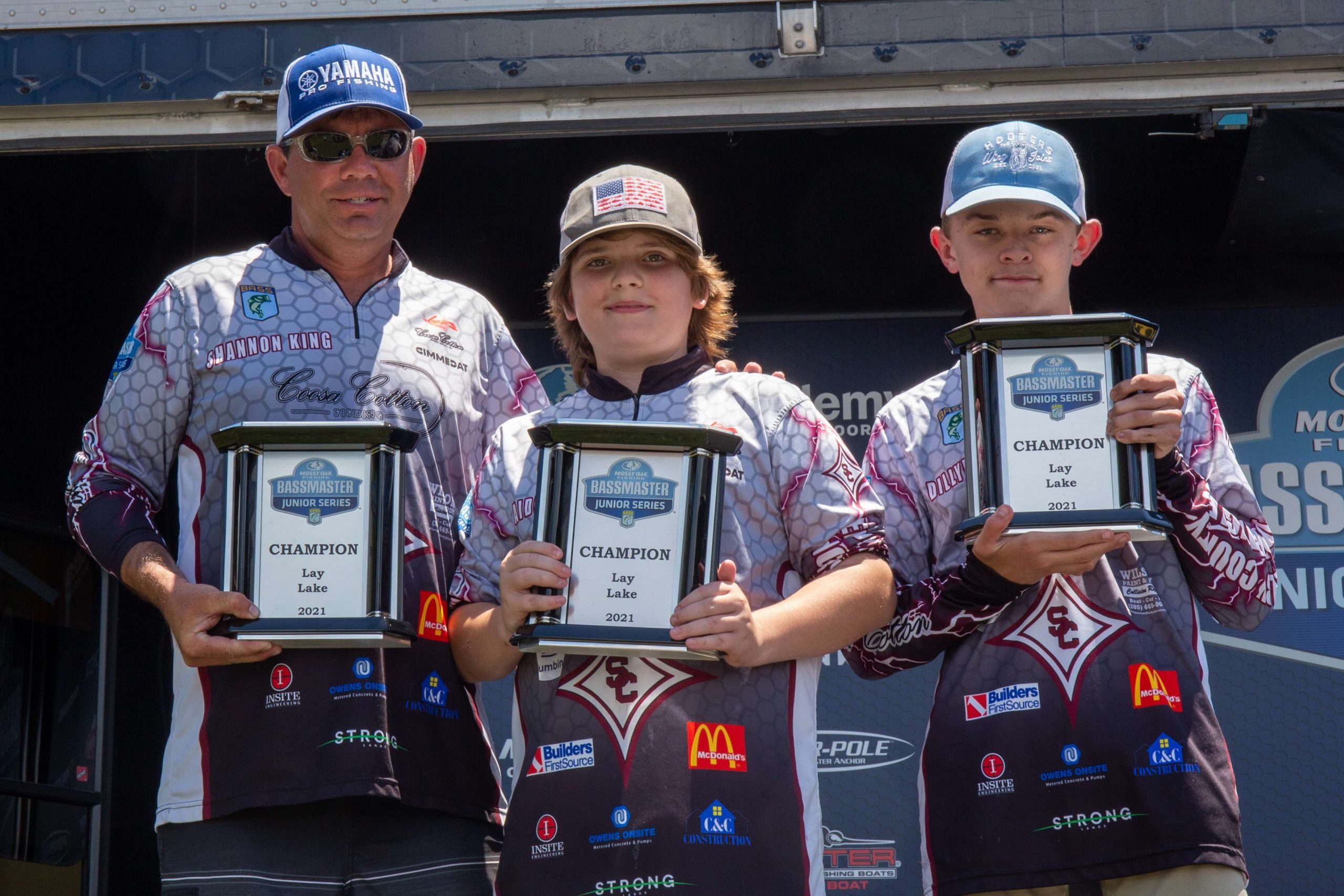 Shelby County Jr Anglers, Alden King -Dillyn Dill (1st 10-15)