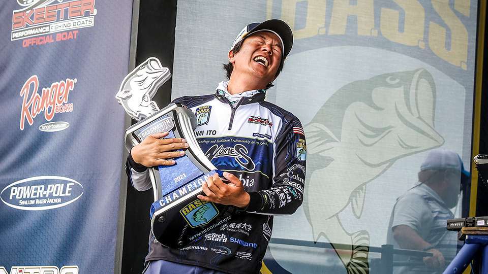 Ito would not disclose the name of the âsecretâ Japanese-made solution used to marinate his soft plastics, but it obviously had strike appeal for American smallmouth. Check out Itoâs winning lineup of baits and those of the other top finishers. 

