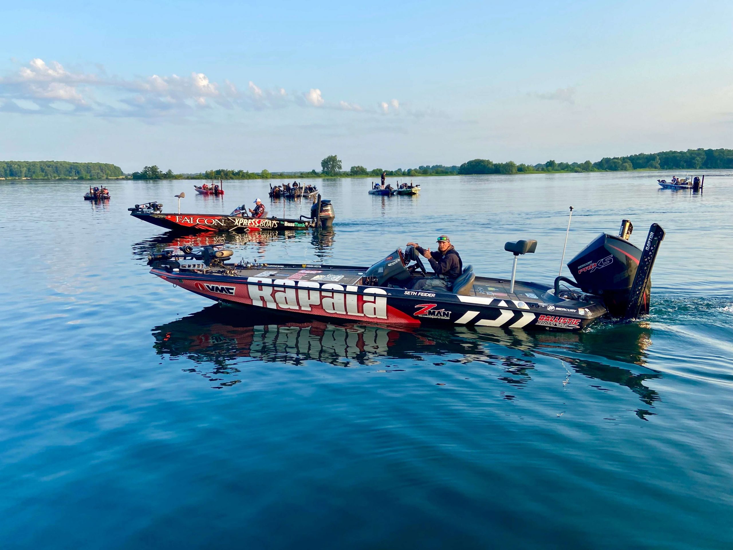 Tag along with the Marshals on Day 1 of the Farmers Insurance Bassmaster Elite at St. Lawrence River