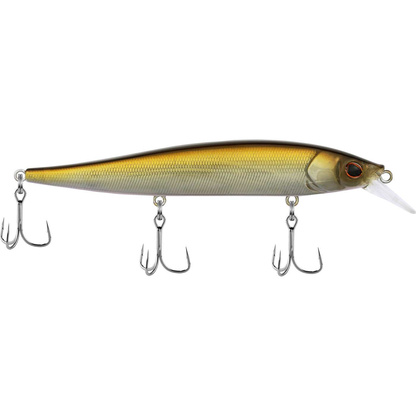 <p><strong>Berkley Stunna</strong></p><p>The lure used by Hank Cherry to win a second, back-to-back world championship is the Berkley Stunna. The Stunna is a radical departure from traditional jerkbait designs. The Stunna has a crisp, side-to-side darting action and salacious shimmy when killed or on the fallâone which draws vicious strikes with its amplified side flash. A novel onboard tungsten inertial transfer system allows the Stunna to cast like a bullet and work water unreachable by traditional jerkbaits. The Stunna is equipped with tournament-proven Berkley Fusion19 EWG trebles. Available in two diving depths, the Stunna 112 dives 3â to 6â and the Stunna 112+1 dives 6â to 10â, and comes in 14 fish-approved colors. Available July 2021. $14.99. <a href=