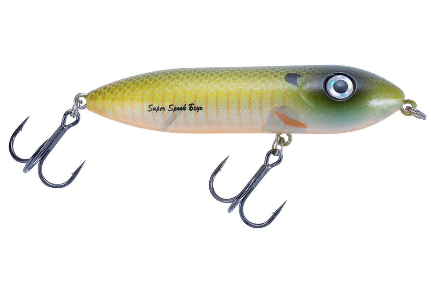 <p><strong>Heddon Super Spook BOYO</strong></p><p>The Heddon Super Spook BOYO is the brainchild of several requests for a smaller Super Spook Jr, and a heavier Zara Puppy. The BOYO measures in at 3 inches long and weighs in at roughly 3/8 ounces, making it very castable. Built with all the same dynamics, the BOYO walks effortlessly just like all the other lures in the Super Spook lineup. <a href=