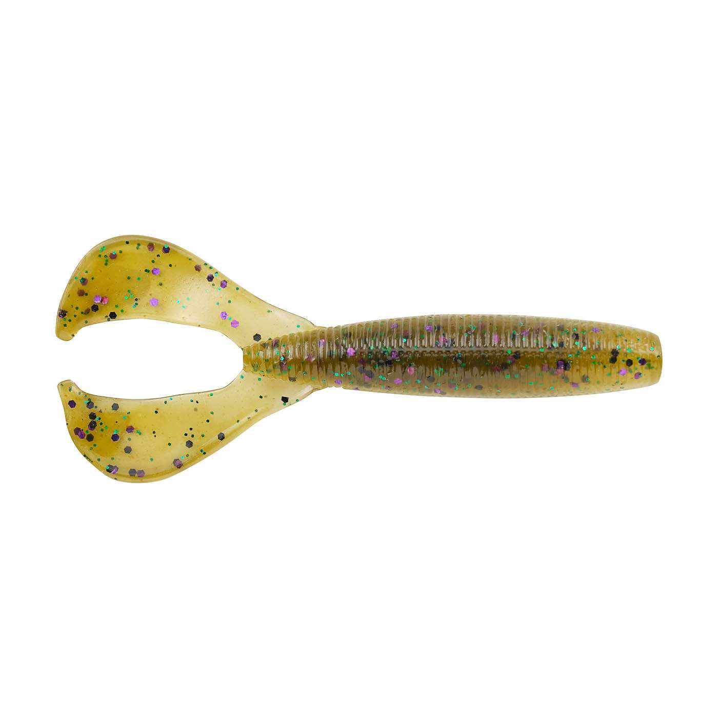 <p><strong>PowerBait The Boss Grub</strong></p><p>The Boss Grub combines the profile of either a grub or a worm, with PowerBait Pit Boss-inspired action legs to create maximum water displacement. The chunky profile is ideal as a bladed jig trailer, on a jighead, swing head, or Texas rig. Sizes: 4.75-, 5.75- and 6.75 inches and 12 colors. Available September 2021. $5.49. <a href=