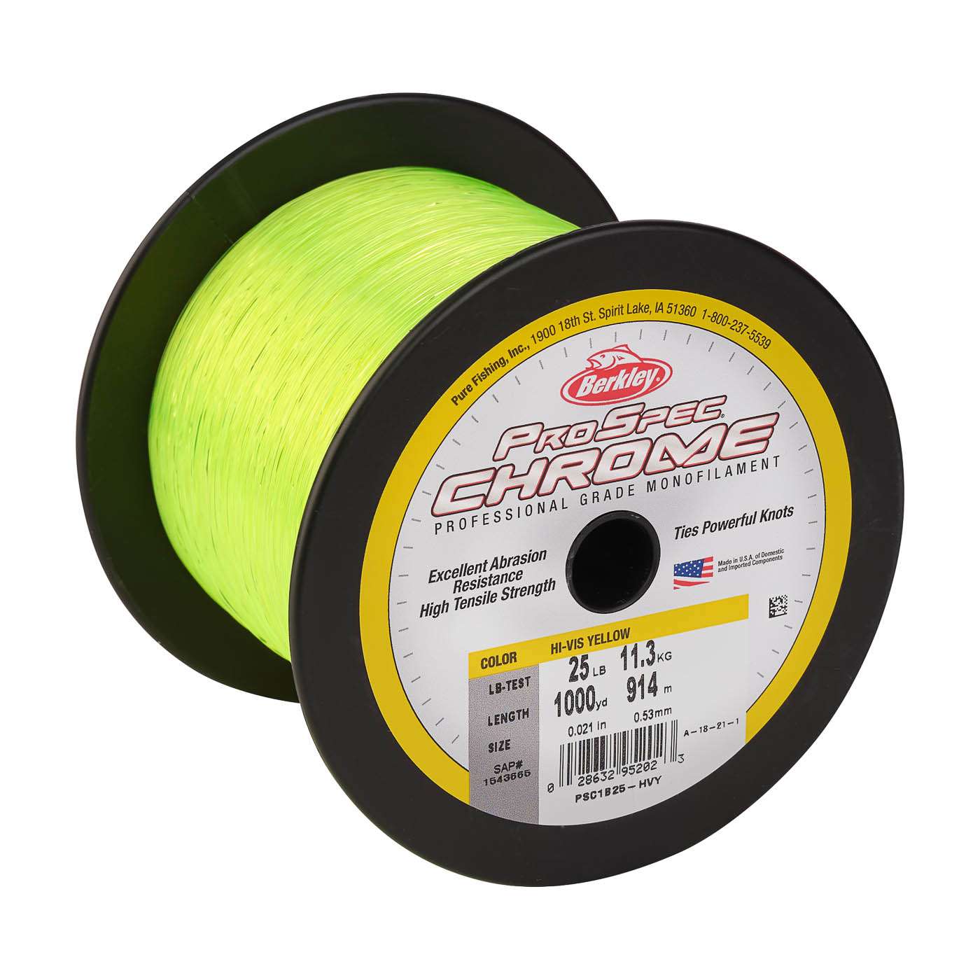 <p><strong>Berkley ProSpec Chrome</strong></p><p>Berkley ProSpec Chrome is the result of nearly three years of product and field testing with professional captains and guides. This high-tensile strength, co-polymer monofilament is specifically engineered to be highly abrasion resistant for all situations which demand added durability. 46.99. <a href=
