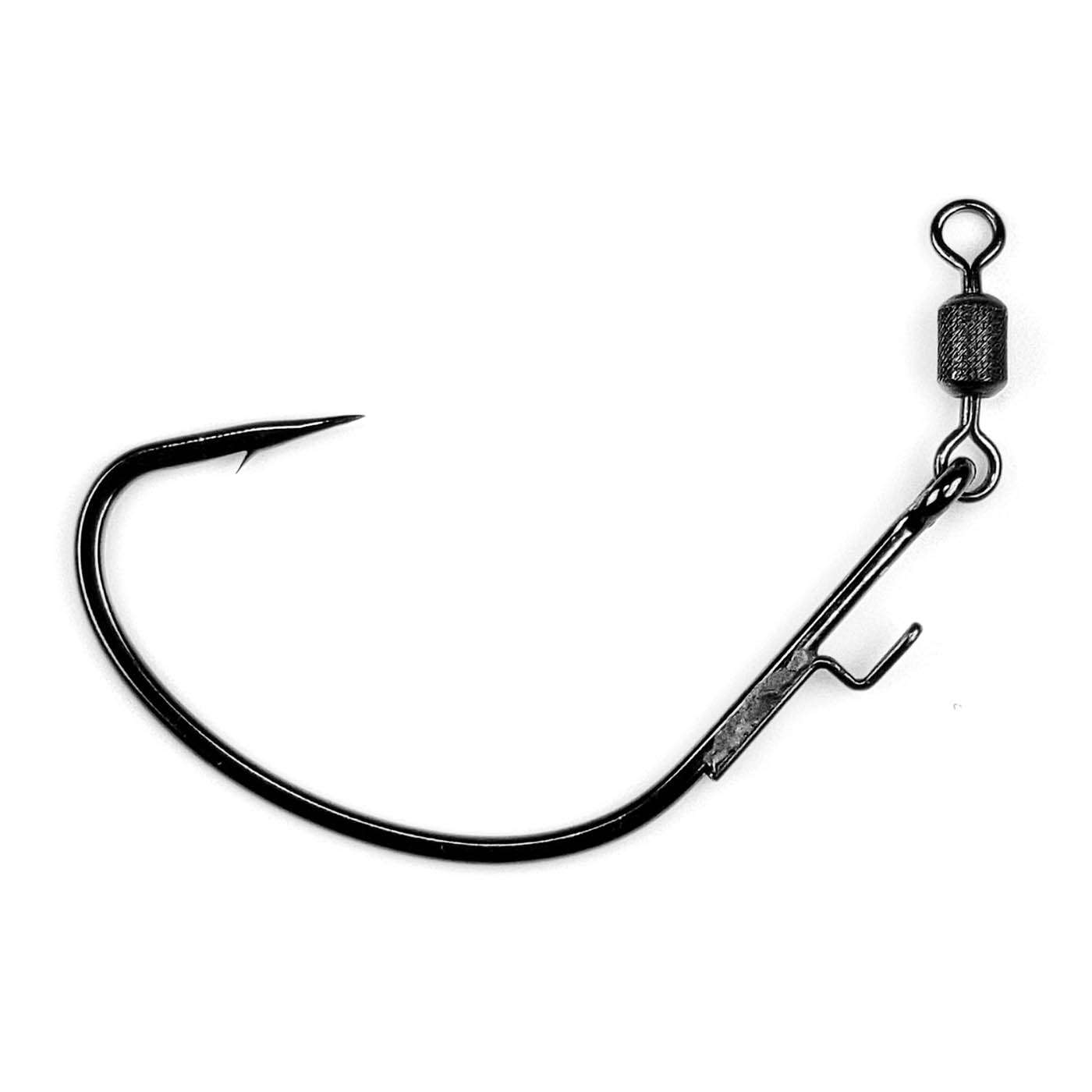 <p><strong>Gamakatsu G-Finesse Cover Neko</strong></p><p>The Cover Neko Hook consists of a shiner-style straight eye hook with an attached swivel to prevent line twist. Thereâs also a strong, 90-degree wire keeper to lock plastics in place. Taken together, itâs a tool that will let anglers easily fish through brush, laydowns and grass while maximizing hook-up percentages. $8.80. <a href=