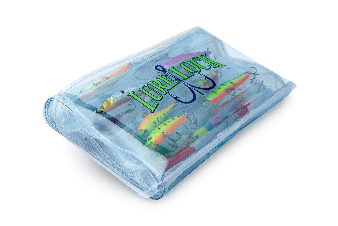 <p><strong>Lure Lock Roll-Up Bag</strong></p><p>Lure Lock, with its patented Tak Logic Gel technology, has introduced an entirely new, breakthrough means of storing lures, tools and other gear. Like the name implies, the Roll-Up system allows the user to roll it up while keeping the contents firmly secured and held in place with the Tak Logic Gel. No lost lures, tangles or mess. Store it vertically or any other direction for even more storage options. Dimensions: 28