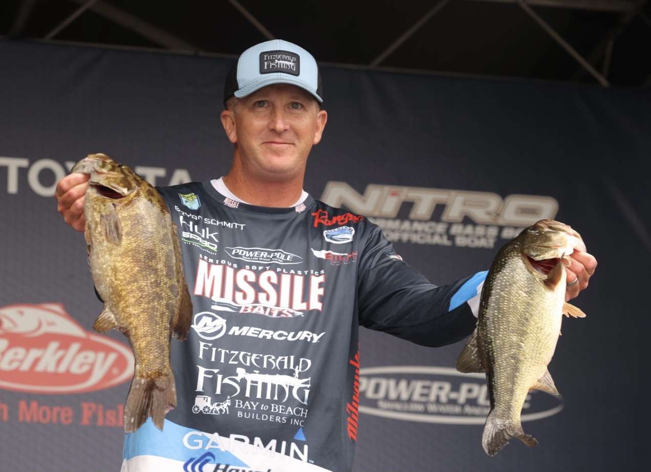 Schmitt smashes the competition on Day 2 - Bassmaster