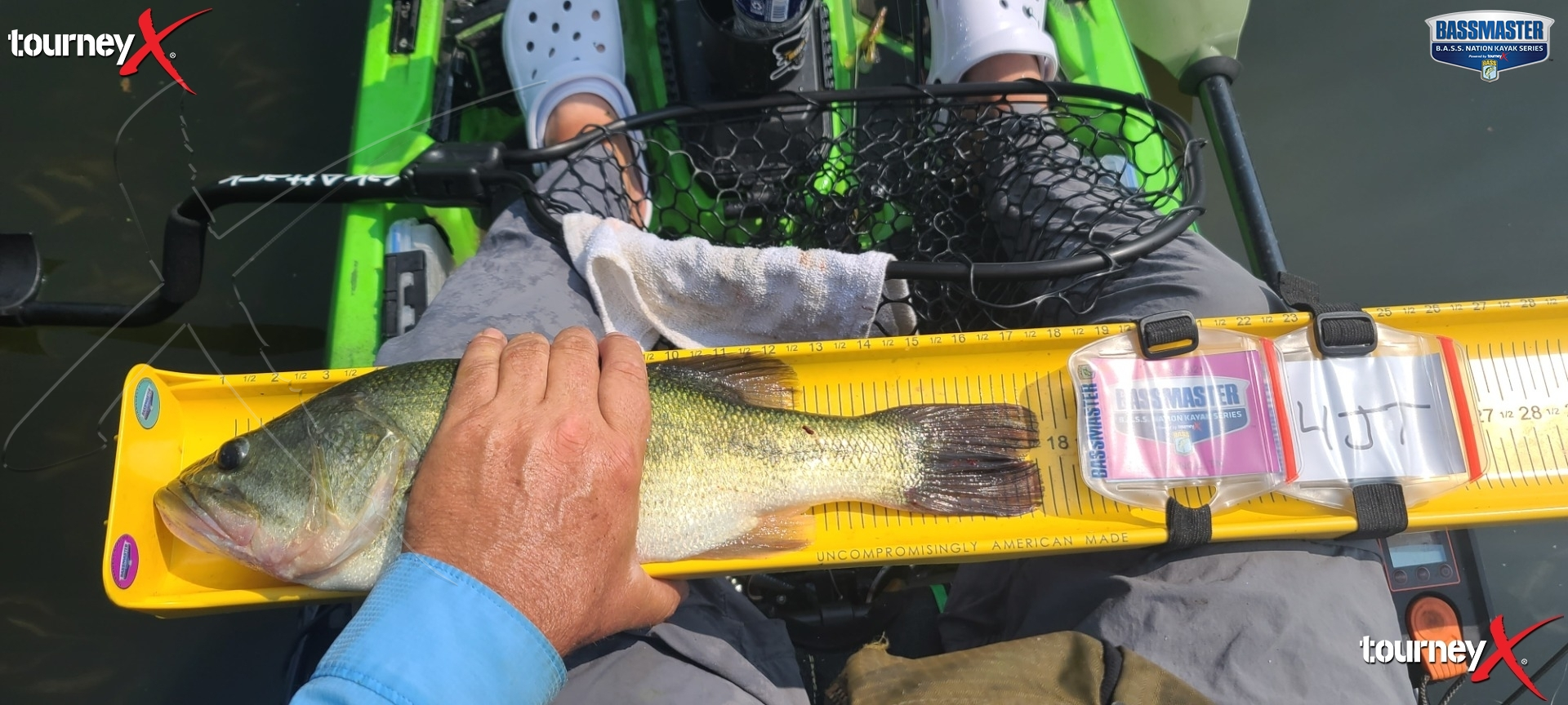 See the biggest bass of the day from 2021 B.A.S.S. Nation Kayak Series powered by Tourney X at Pickwick Lake!<br><br>Digital coverage brought to you by Bonafide Kayaks<br><br>First up, Al Hicks (PA) - 17.50