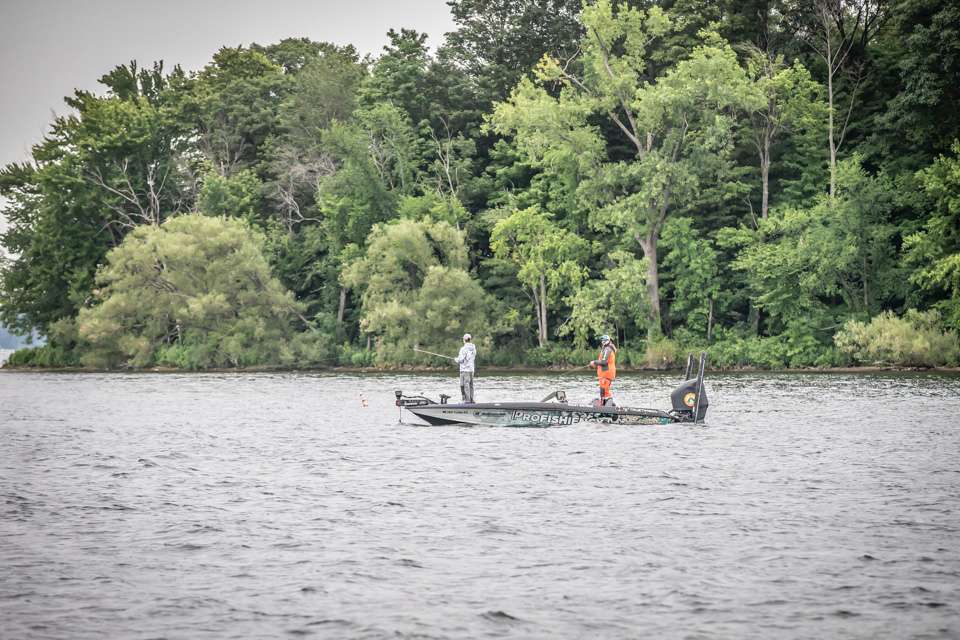 Catch up with the Opens anglers Day 1 of the 2021 Basspro.com Bassmaster Open at Oneida Lake!