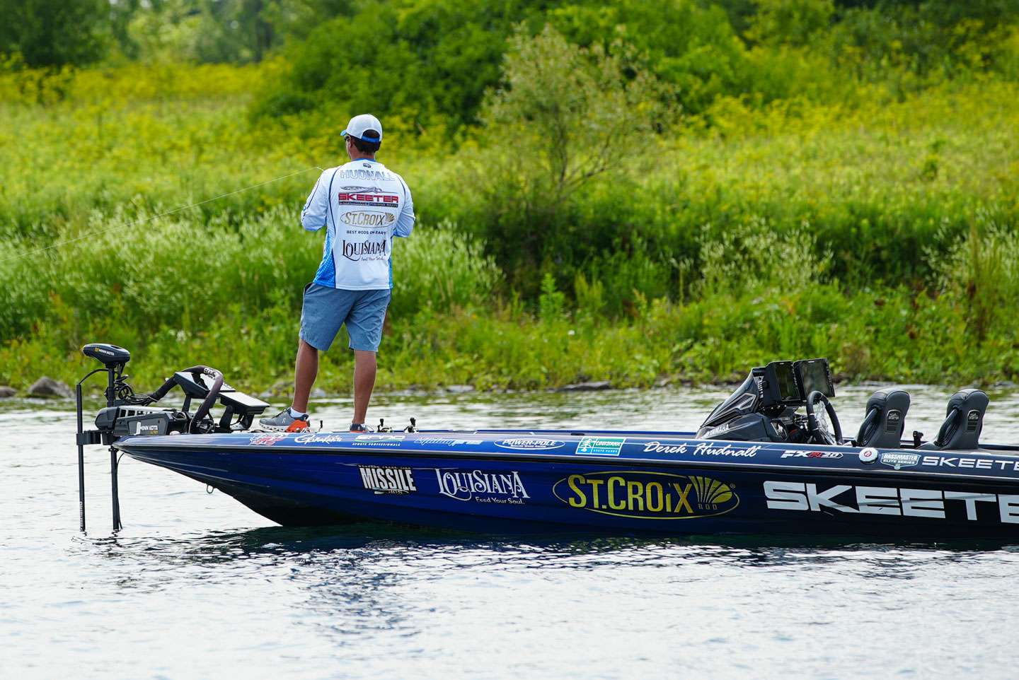 Get up to speed with Derek Hudnall on Day 1 of the 2021 Farmers Insurance Bassmaster Elite at St. Lawrence River!