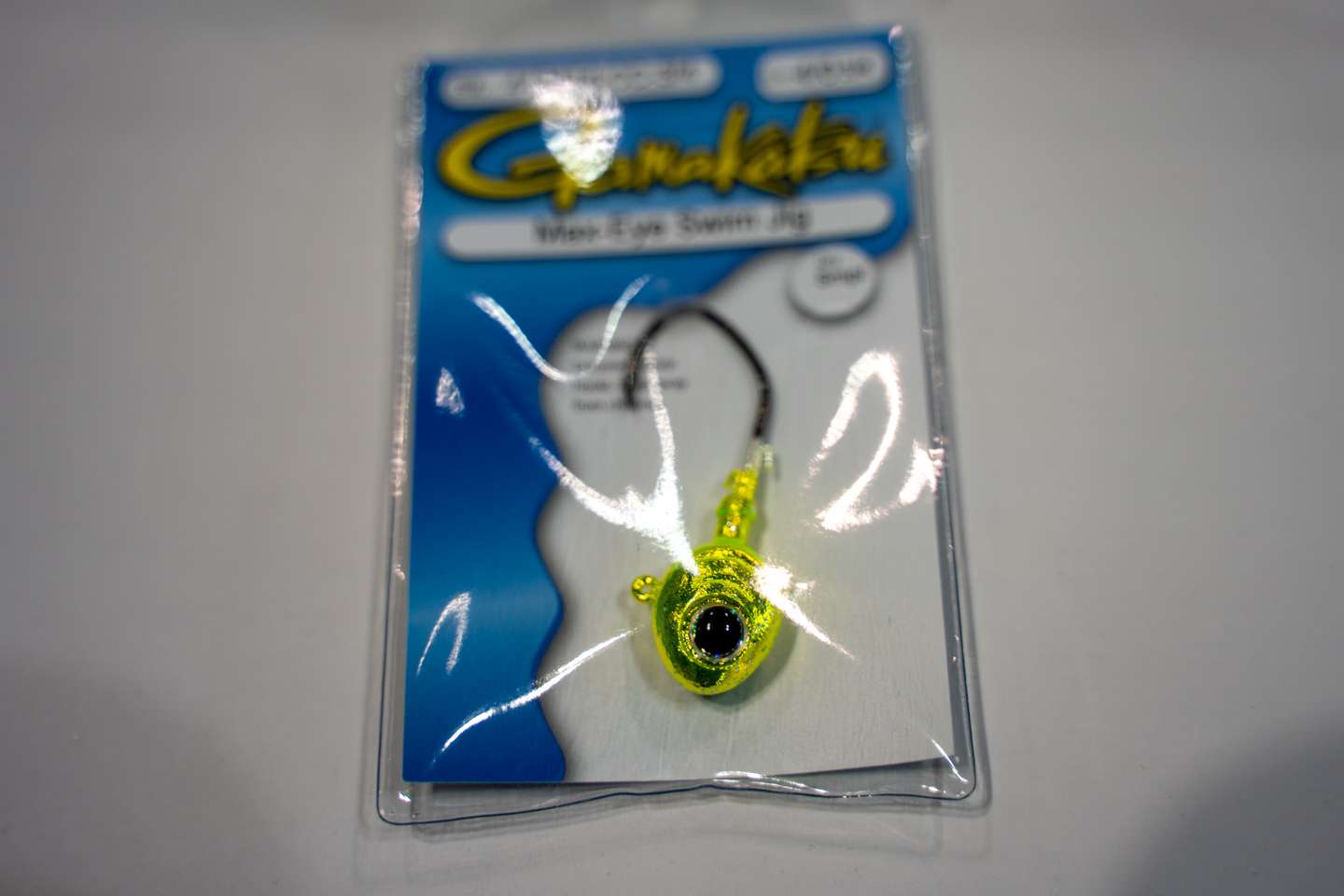 <b>Gamakatsu MaxEye Jig Swim Head</b><br>  Features highly detailed life-like eyes and a durable paint finish. 