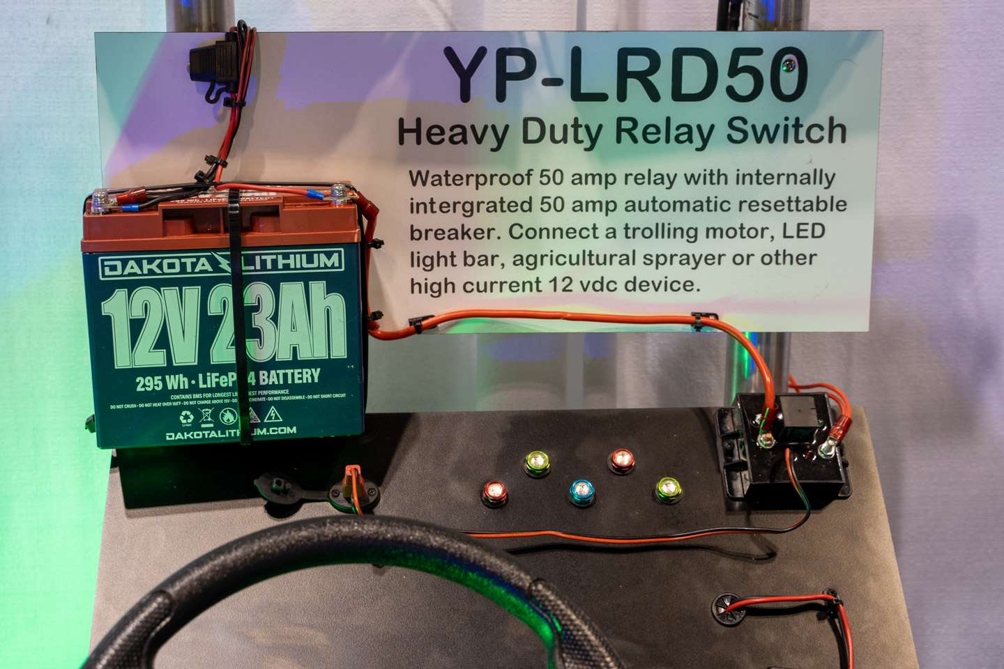 Yak Power is also introducing a Heavy-Duty Relay Switch. 