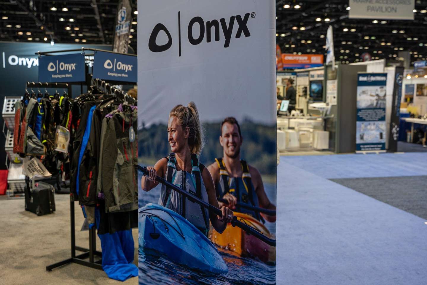 Onyx also offers life jackets designed specifically for kayak fisherman. 
