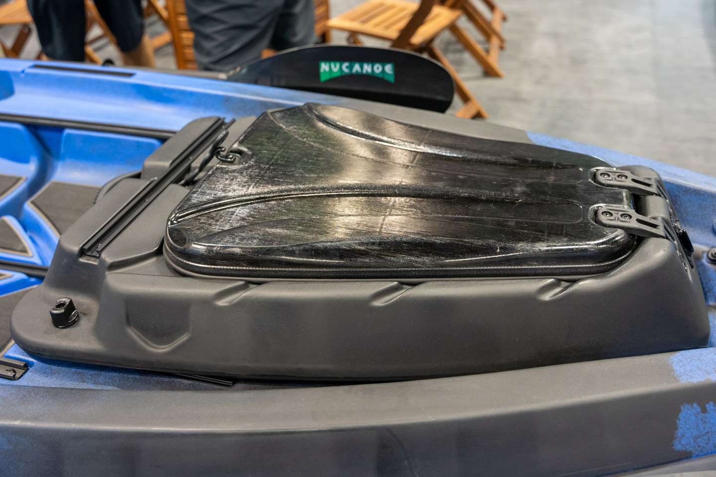 NuCanoe released the UNLIMITED Series Kayak as seen in the New Product Showcase gallery, but the company also released a new accessory called the Gearpod. 