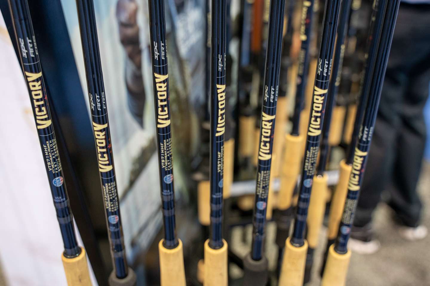 <b>St. Croix Victory Series Rod</b> <br>
St. Croix added 17 new models to the Victory lineup to make a total of 25 models. The Victory Series is an American-made rod that ranges in price from $180 to $260 depending on the model.