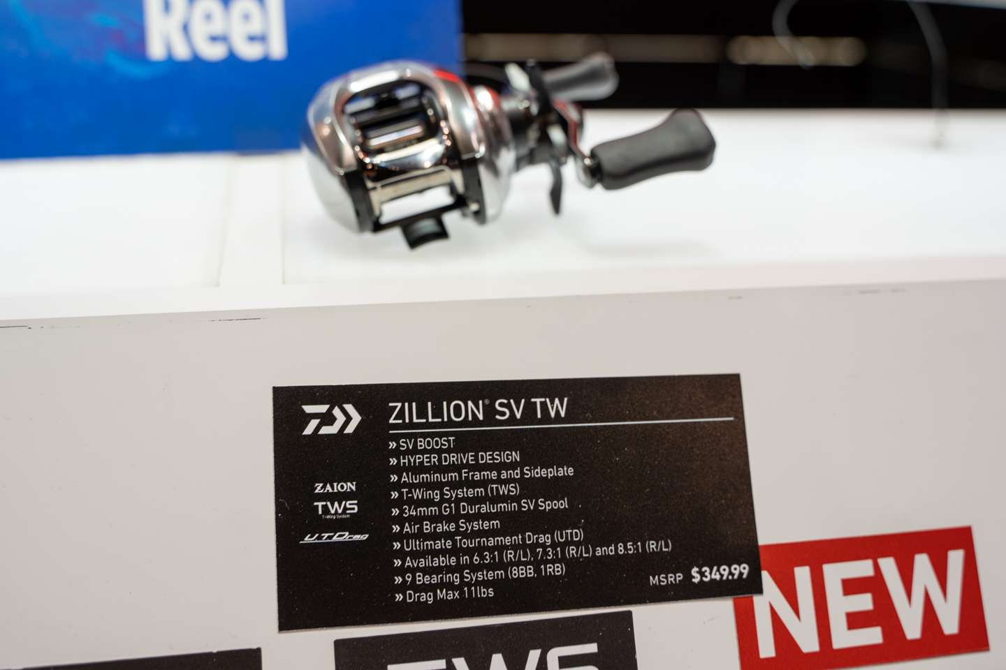 Casting distance and accuracy are no problem with Daiwaâs patented T-Wing System and unique braking system.
