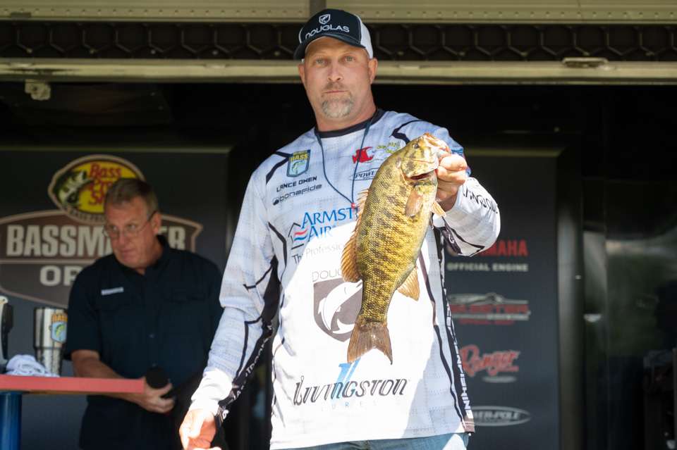Lance Owen, 28th place co-angler (10-9)