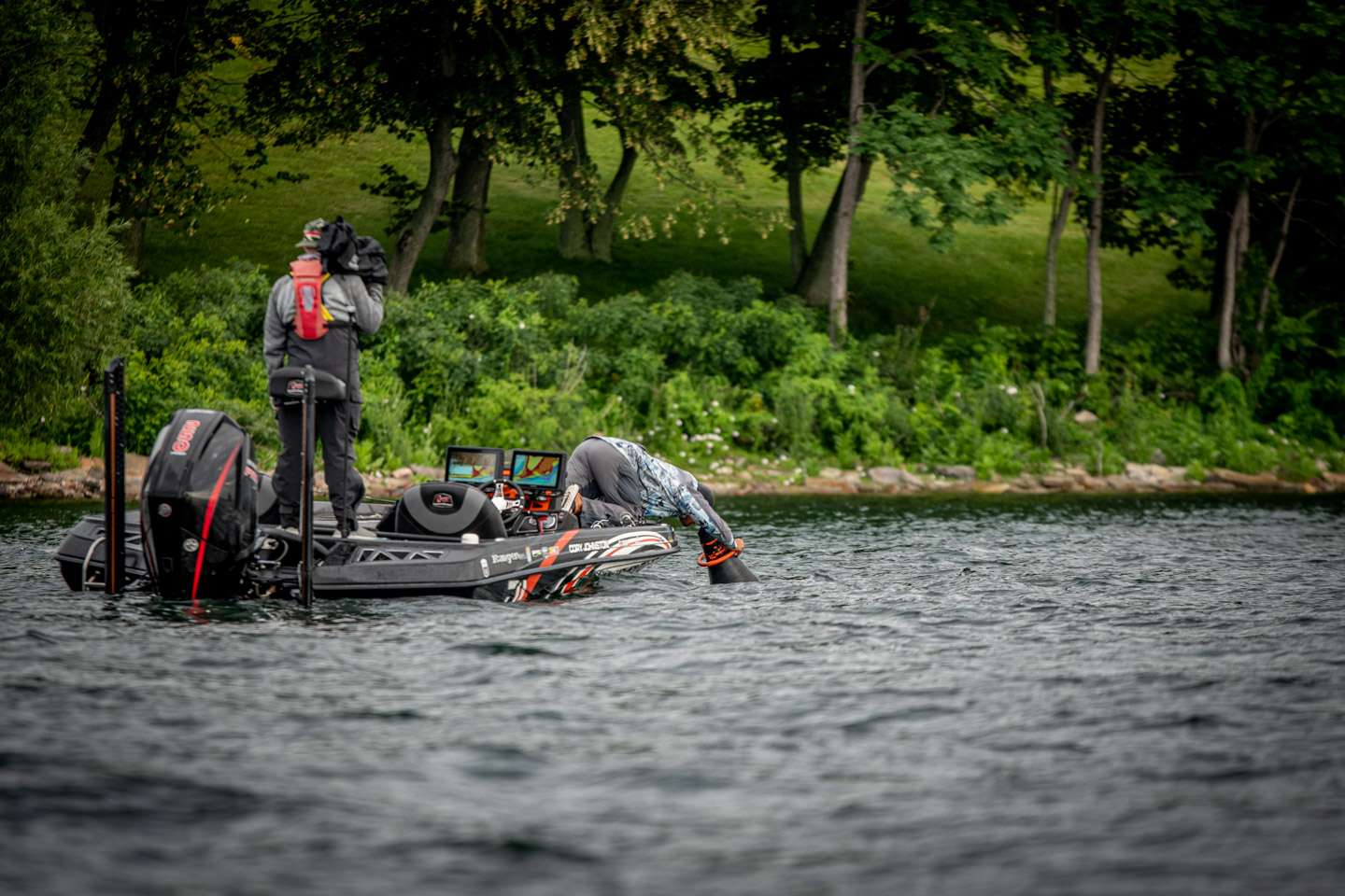Check out Canadian angler Cory Johnston's Championship Sunday at the Farmers Insurance Bassmaster Elite at St. Lawrence River.