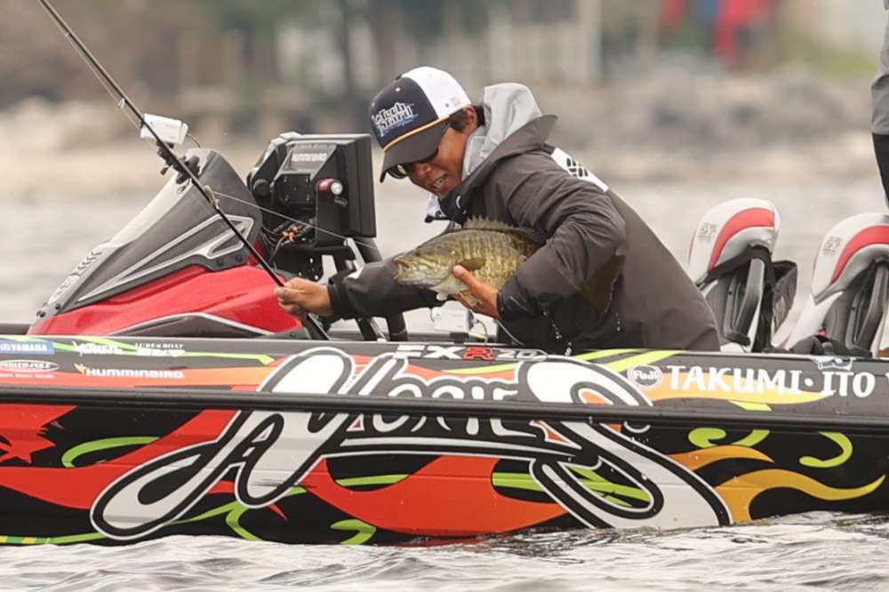 Nine Top 10 finishes. A Bassmaster Elite Series win. Already one world championship appearance and another on the way. A check in 22 of 24 Bassmaster events. Takumi Ito came here from Japan in 2019, having never before fished for American bass. 
