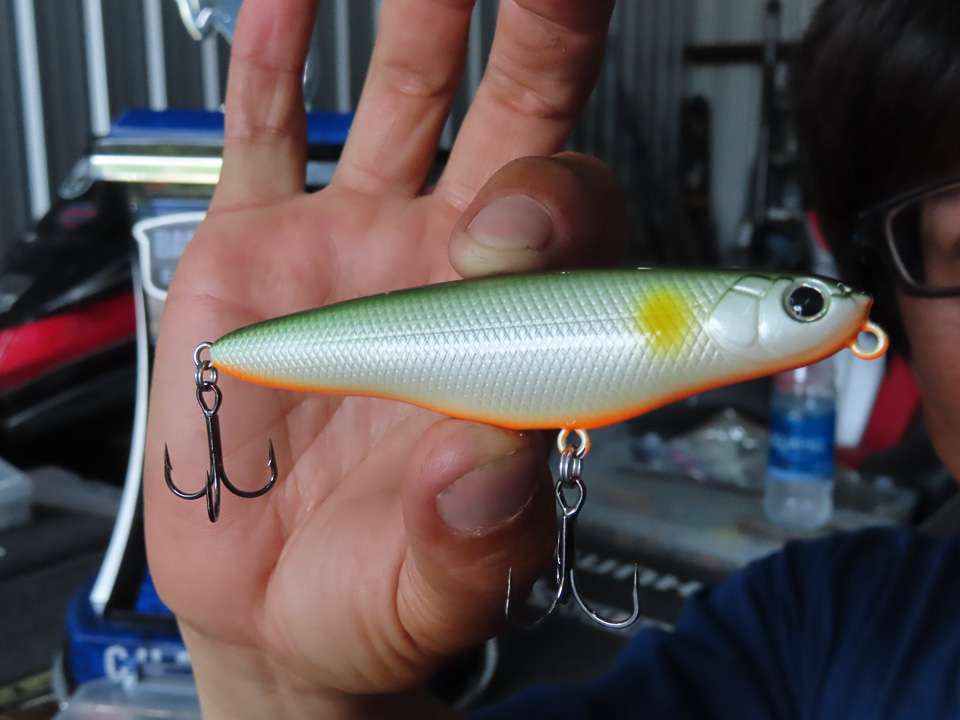 Ito favors the Upper Cutter in low light conditions during shad spawns, and in summer when bass feed early. He said just a twitch of the rod tip sends it gliding far across the surface, which is a plus when covering water before the sun gets too high is a goal. 
