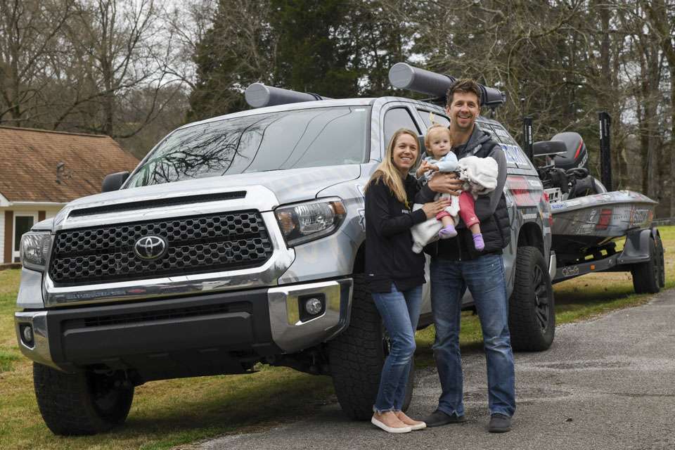On the Bassmaster Elite Series, Chad Pipkens is joined by his wife, Melanie, and daughter Emerie Rae. The superior safety features and ride are why he owns a Toyota Tundra SR5 CrewMax. âIt gets four out of five stars for safety and I really dig the Star Safety System features.â Those include stability and traction control, and ABS and Brake Assist and Smart Stop Technology.