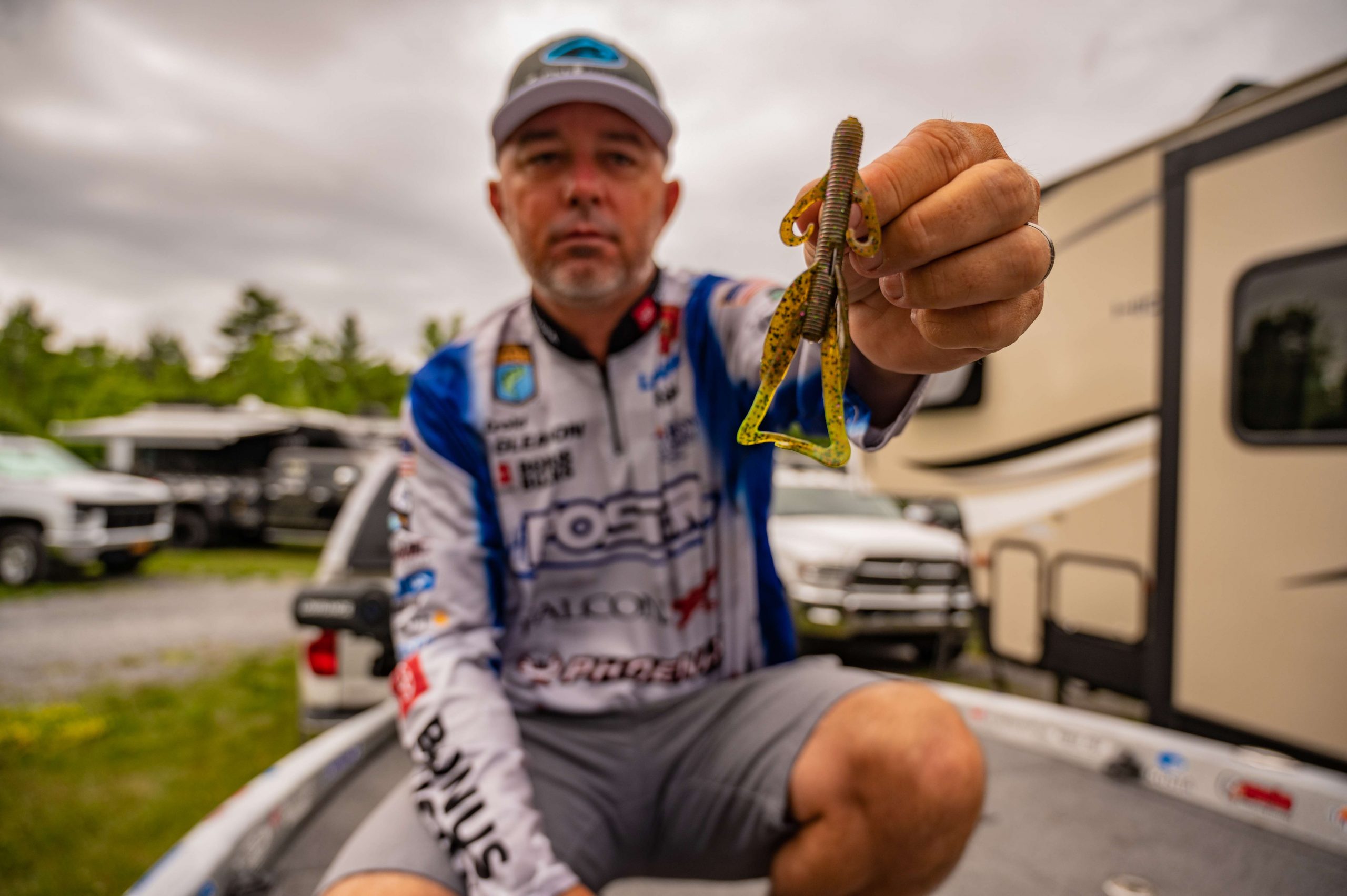 Carolina rigged, the Swamp Hog is the perfect meal for big bass. 