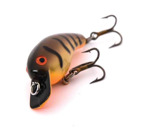 <b>No. 4 - Cordell Big O</b><br> Britt Stoudenmire, owner of the New River Outdoor Co., raves about the Cordell Big O. <br><br> âItâs one of the oldest crankbaits, and it just might be the best one for river smallmouth,â says the Virginia guide. âThe Big Oâs wide wobble is key. Some days, the smallmouth want a crankbait with a wide wobble, and sometimes they want one with a tight wobble like the Wiggle Wart. When itâs a wide-wobble day, tie on the Big O.â <br><br> Stoudenmire says wide-wobble cranks perform best from prespawn well into autumn, especially in stained water and around any kind of rocks-and-current scenario. <br><br> Lure Specifics: A Cordell Big O in a crawfish pattern â enough said. 