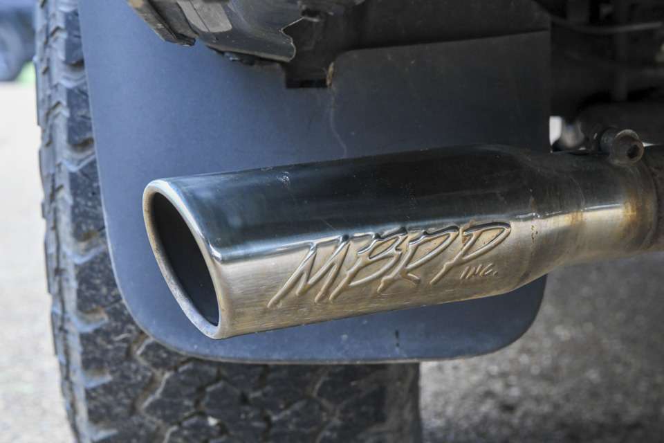 Hartman added these MBRP Dual Exhausts to his Toyota Tundra. âI used them in my snowmobiles, and I just like to hear the engine when Iâm driving, to keep in tune with how itâs accelerating and performing.â 