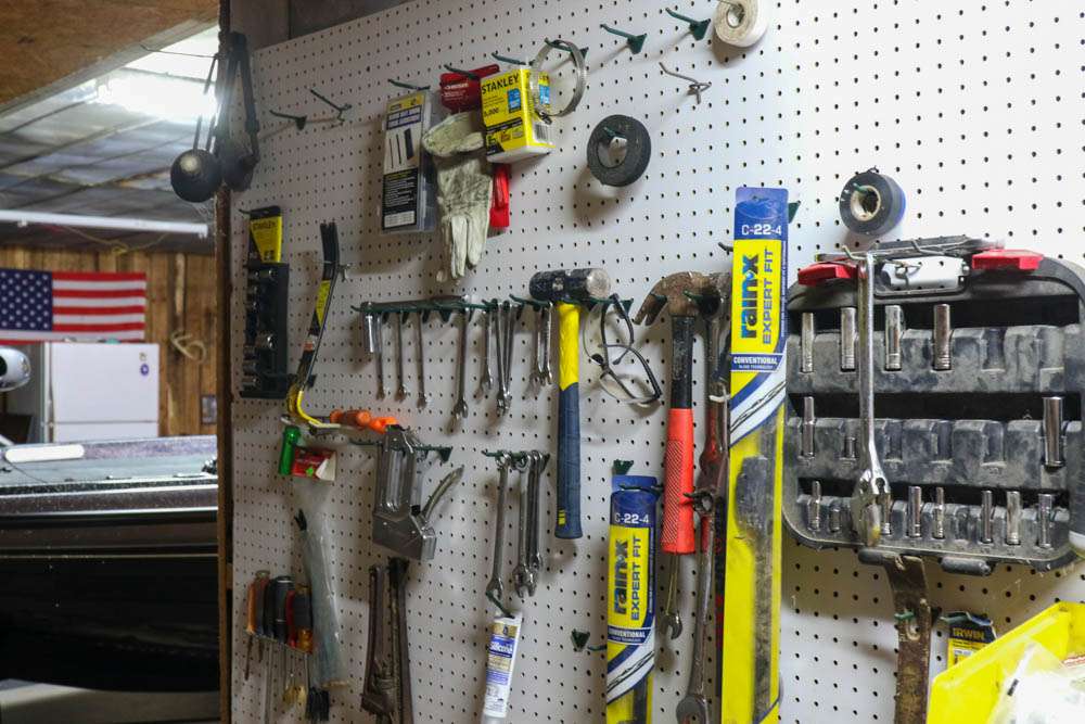 Every man cave needs a tool section.  