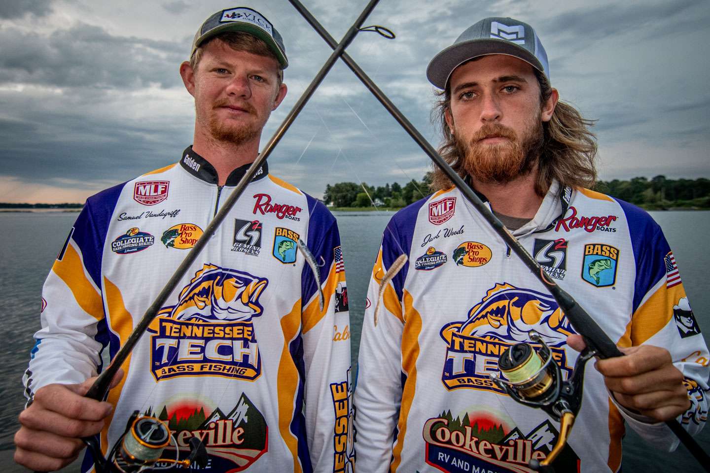 Woods and Vandagriff both utilized a drop shot with a Berkley Powerbait Maxscent Flat Worm and a 3/8-ounce weight. The Tennessee Tech team said that switching up colors was key to their success. 