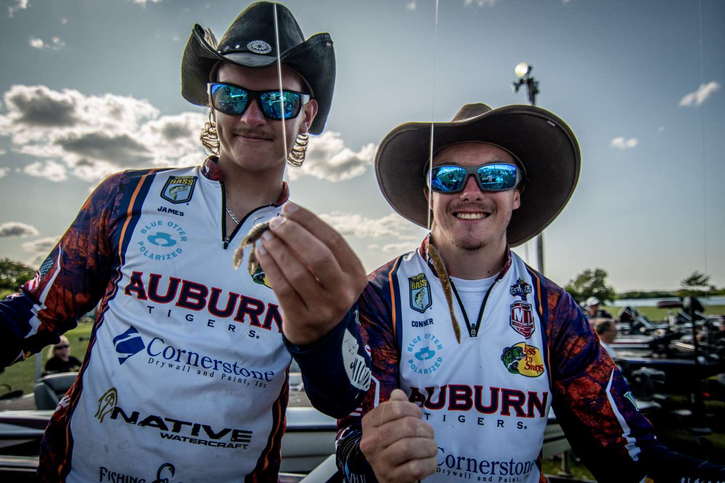 Cobbs and Crosby punched their ticket to the Classic Bracket using a drop shot with a 1/2-ounce weight and a 2/0 Berkley Fusion Drop Shot Hook, paired with a Berkley Powerbait Maxscent Flat Worm. The Auburn team also mixed in a 1/5-ounce Z-Man Finesse Shroomz Jig Head paired with a Z-Man TRD Craw. 